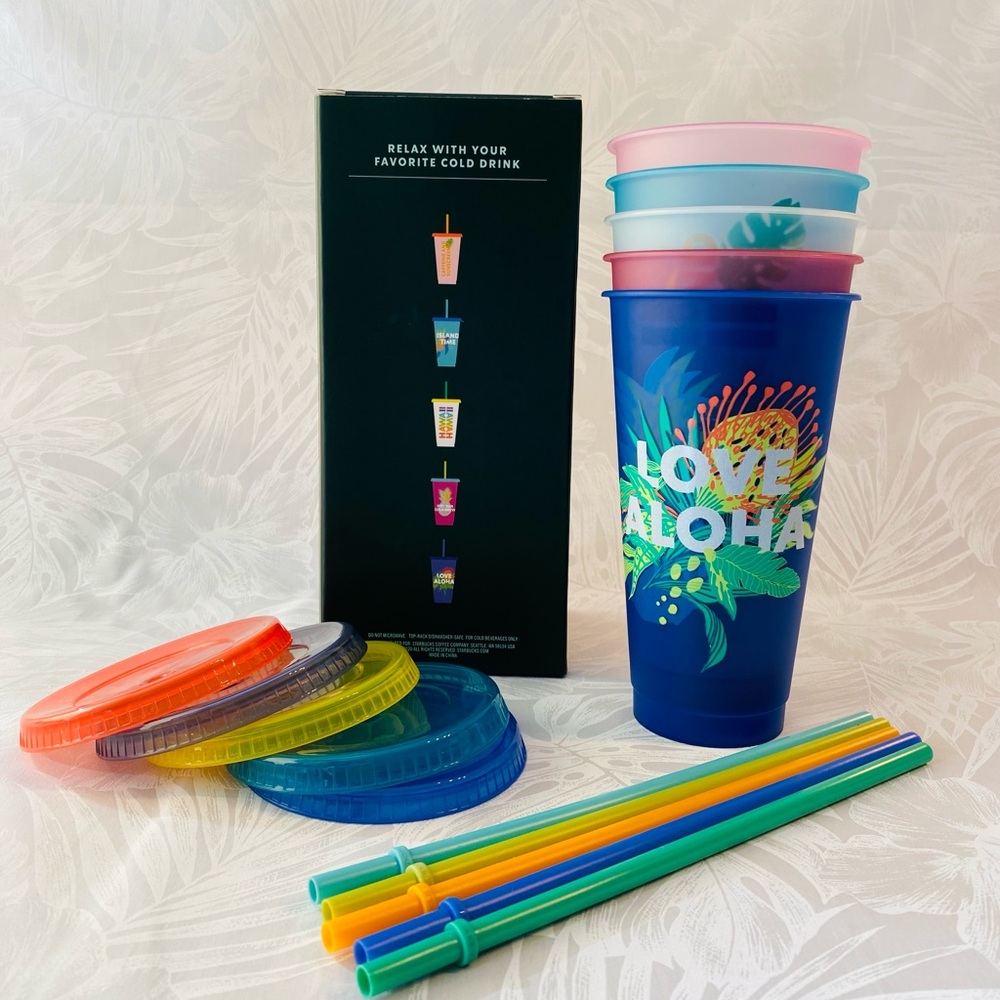 ❣️SOLD❣️ 🌴 “VENTI ALOHA VIBES” Cold Cups